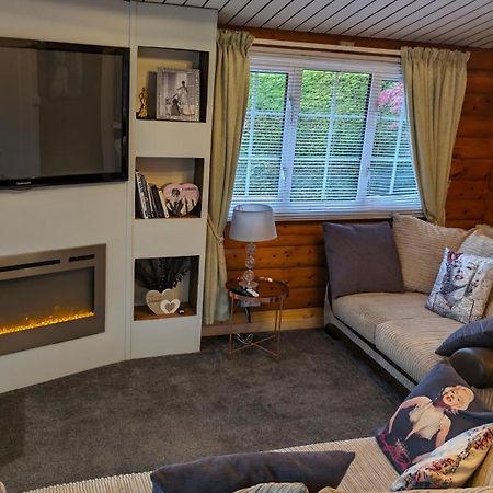 Villa Snowdonia Log Cabin 2 à Trawsfynydd Extérieur photo