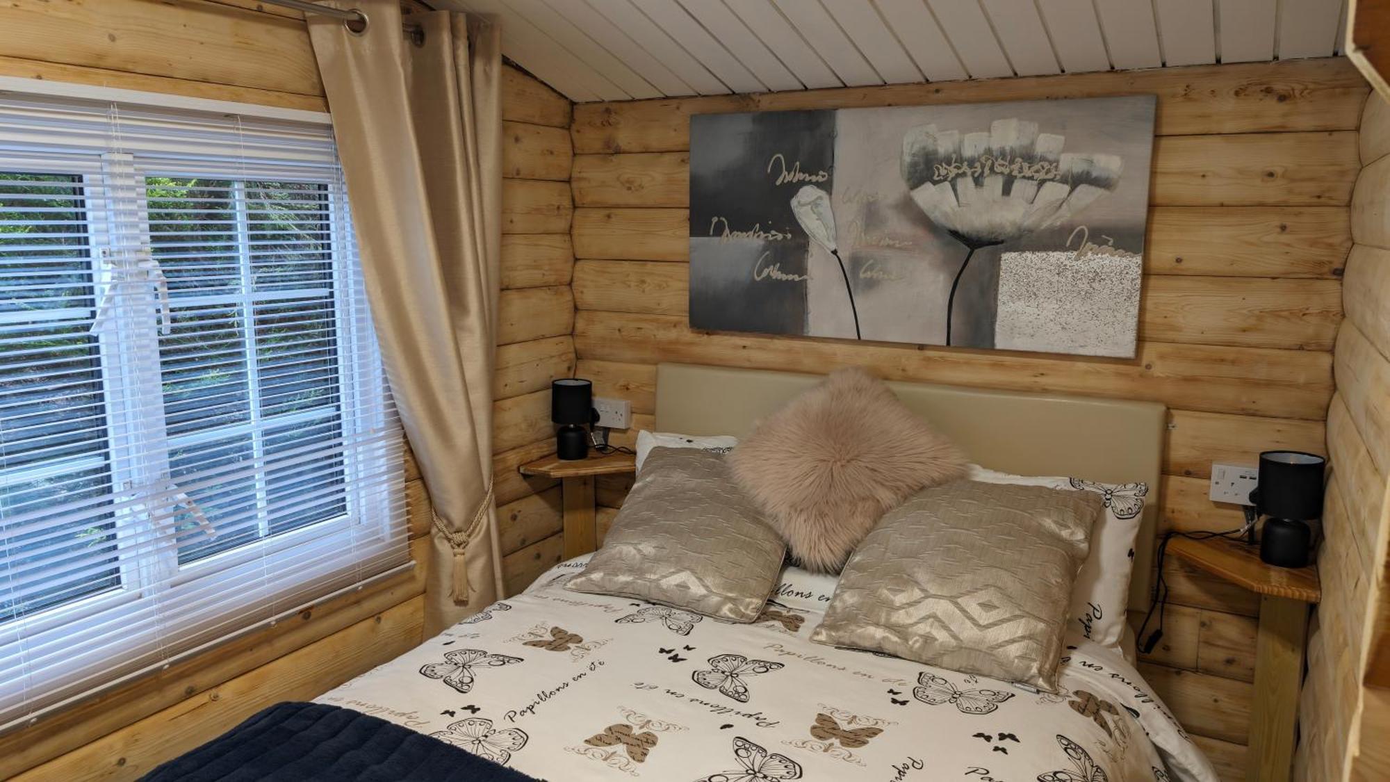 Villa Snowdonia Log Cabin 2 à Trawsfynydd Extérieur photo